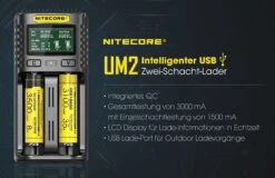 Nitecore USB Dual-Slot Charger -Xpert Trekking NC UM2 2