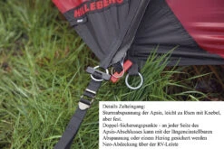Hilleberg Niak -Xpert Trekking Niak zipper