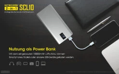 Nitecore Powerbank Mit Licht SLC10 -Xpert Trekking SCL10 4