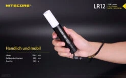 Nitecore 2-in1 Campleuchte -Taschenlampe -Xpert Trekking lr12 c